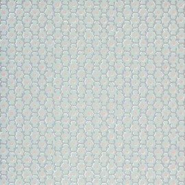 Papier peint Moy - Little Greene | Bleu Tortue