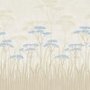 Papier peint panoramique anglais Achillea -Little Greene | Bleu Tortue