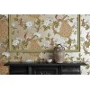 Papier peint anglais animal Pavona - Little Greene | Bleu Tortue