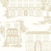 Papier peint Hampsteadl - Little Greene : papier peint ancien 