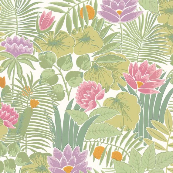 Papier peint Reverie - Little Greene : papier peint floral 