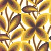 Papier peint Starflower - Little Greene : papier peint floral des 60's