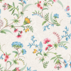 Pip Studio 5 30012 : Papier peint floral Eijffinger | Bleu Tortue