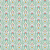 Pip Studio 5 30015 : Papier peint floral Eijffinger | Bleu Tortue