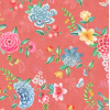 Pip Studio 5 30010 : Papier peint floral Eijffinger | Bleu Tortue