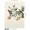 Museum 30736 : Papier peint panoramique floral Eijffinger |Bleu Tortue
