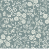 Posy 31604 : Papier peint floral - Eijffinger | Bleu Tortue