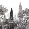 Papier Peint Panoramique Toscane de la collection Poème de l'éditeurs Tenue de Ville