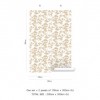 Papier peint Panoramique animal et organique Ylang Ylang de la collection Spice par Tenue de Ville